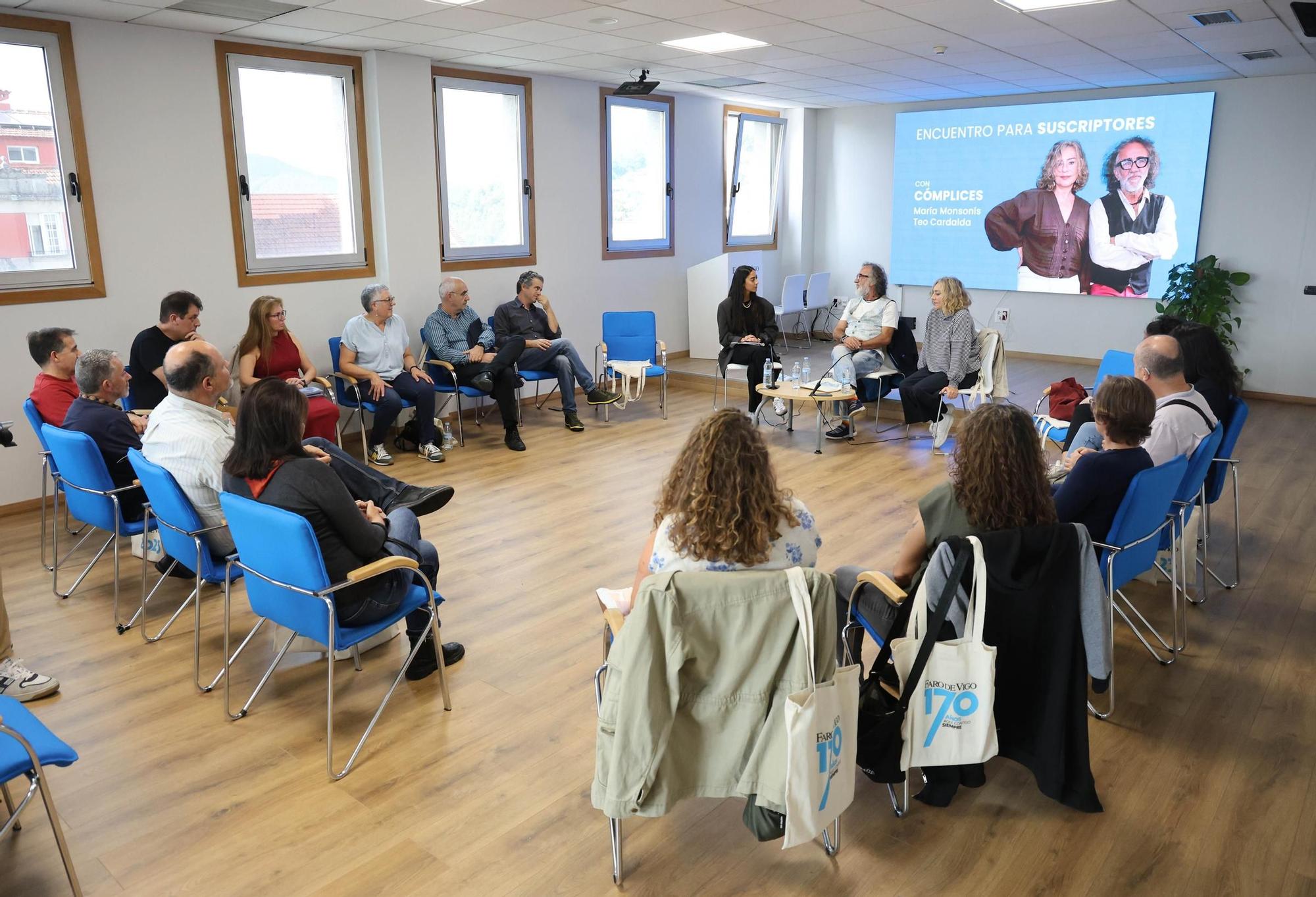 El encuentro de los suscriptores de FARO con Cómplices en imágenes