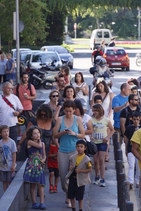 Flama del Canigó a Girona