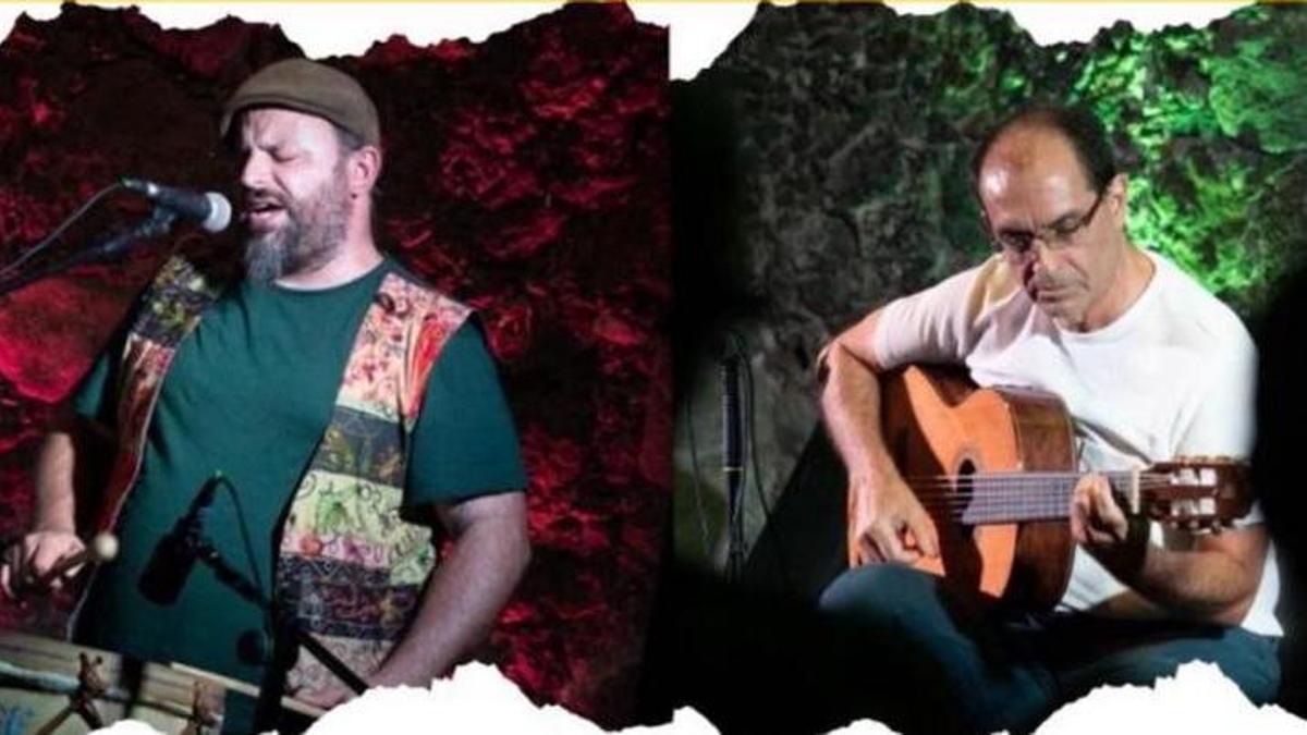 Andrés Leoni cantando