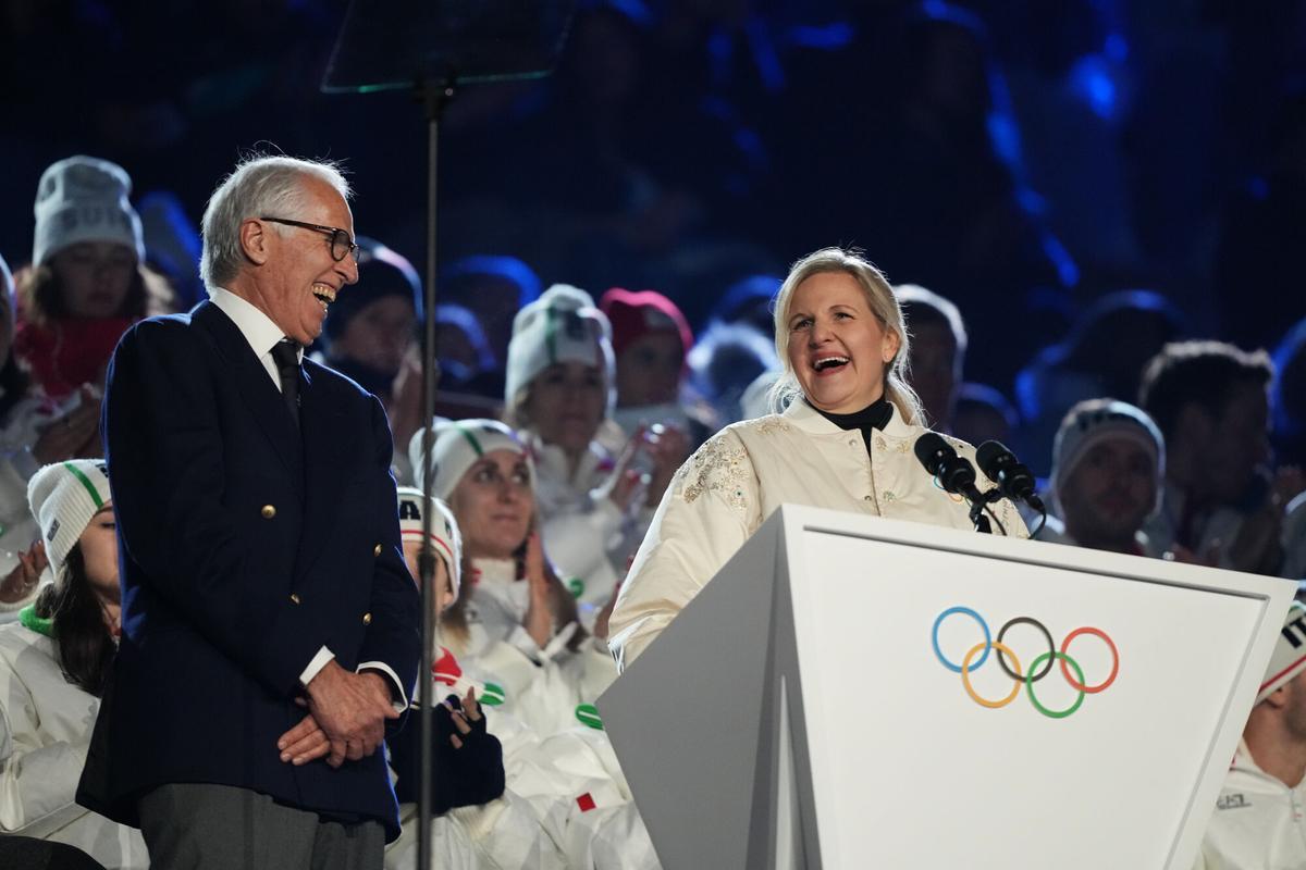 Malago y Coventry, este domingo en la ceremonia de clausura de los JJOO de invierno.