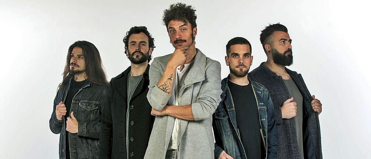 El grupo vasco de rock indie Shinova.