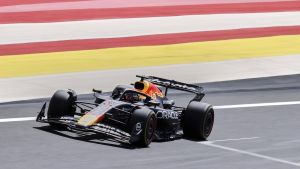 Max Verstappen, en el circuito de Spa.