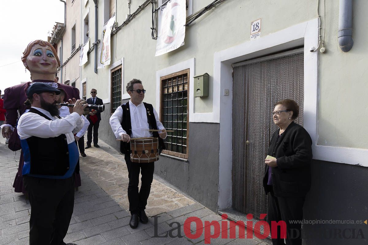 Corporación, Cofradía y Bandos realizan la 'Pedimenta' en Caravaca