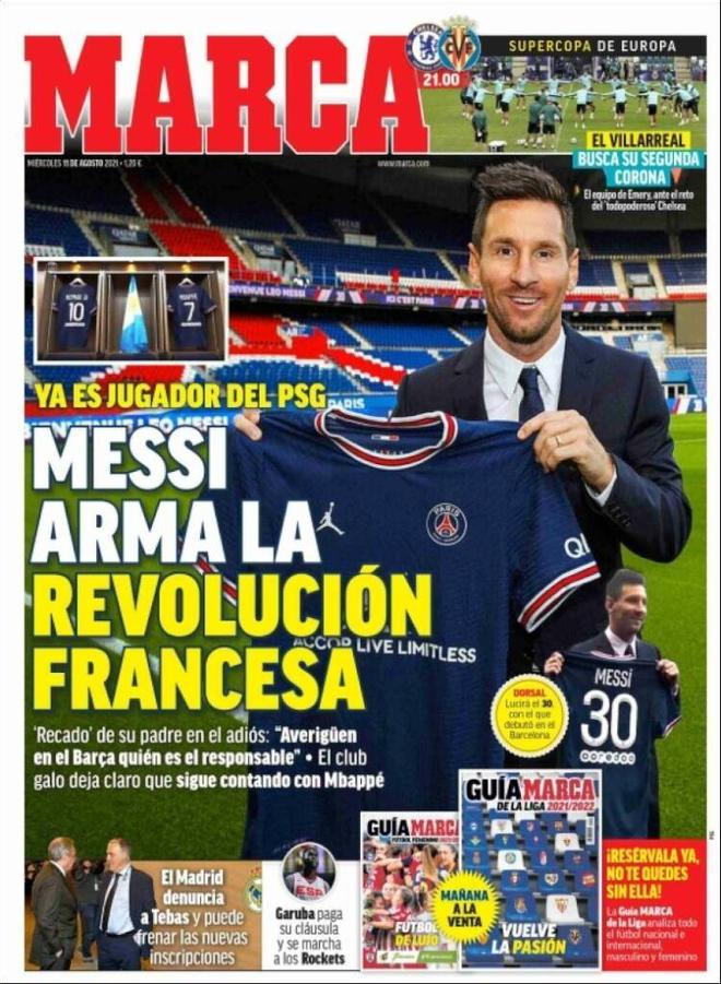 Portada de Marca del 11 de agosto