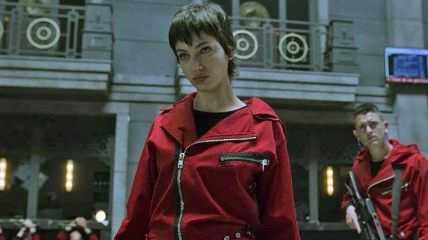 Úrsula Coberó es Tokio en &#039;La casa de papel&#039;.