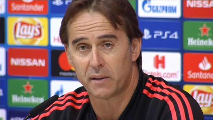 Lopetegui se defiende: &quot;Estoy ilusionado&quot;