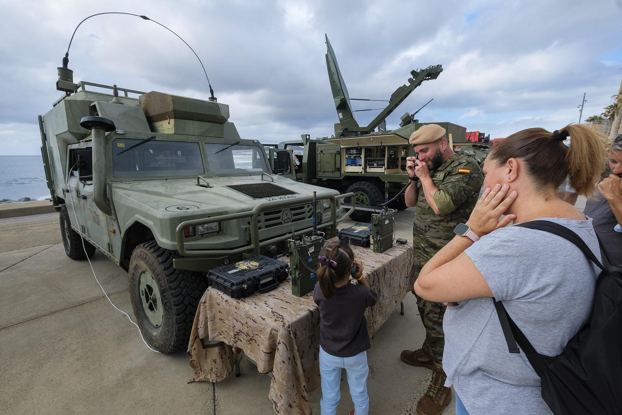 Celebración del Día de las Fuerzas Armadas en Las Palmas de Gran Canaria