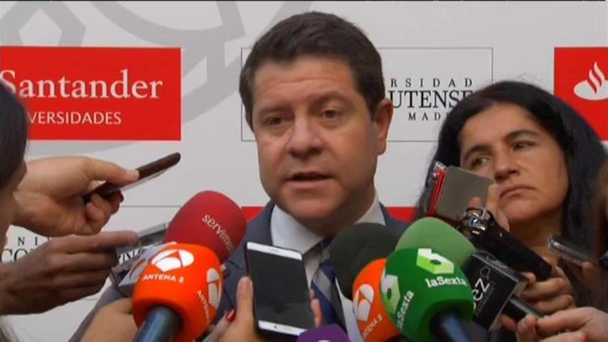 García-Page reitera que el PSOE no dará su apoyo a Rajoy