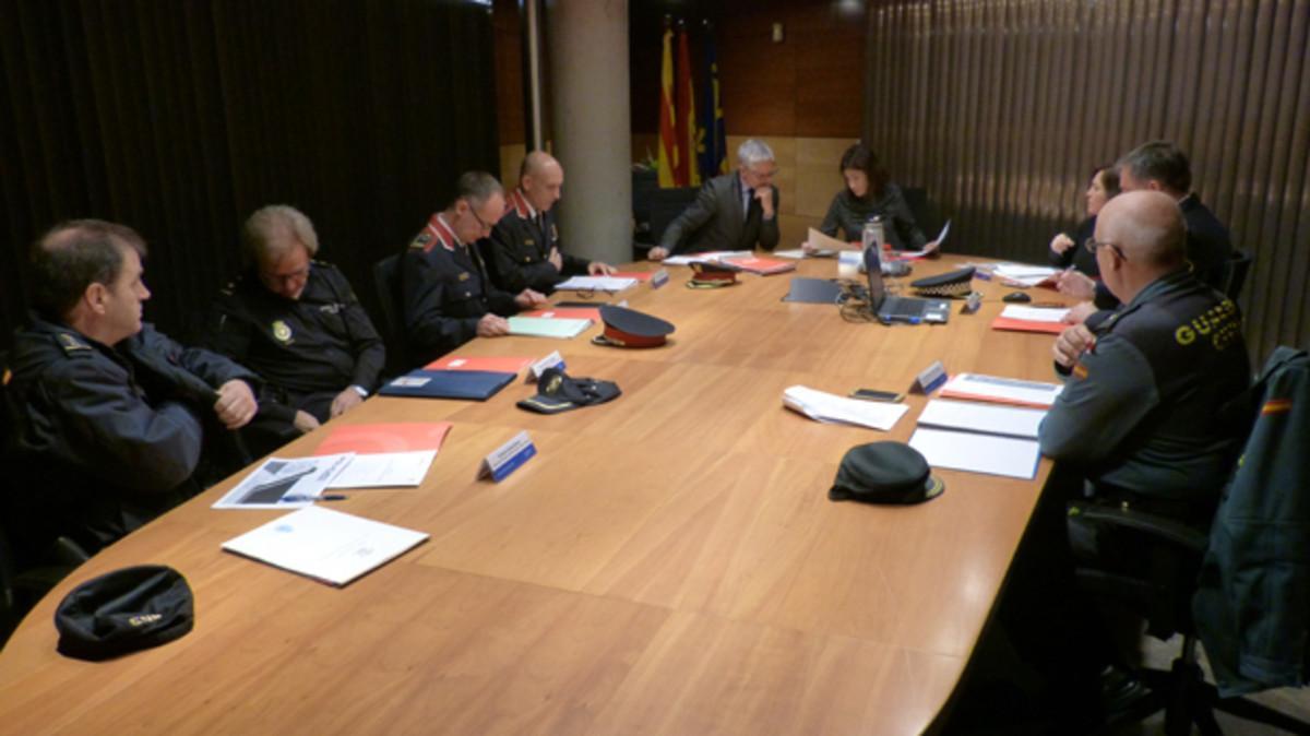 La Junta local de Seguretat de Gavà presidida per Raquel Sánchez 