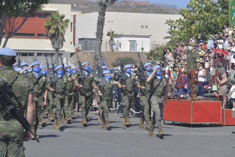 Despedida a militares que parten a Beirut en misión de Paz