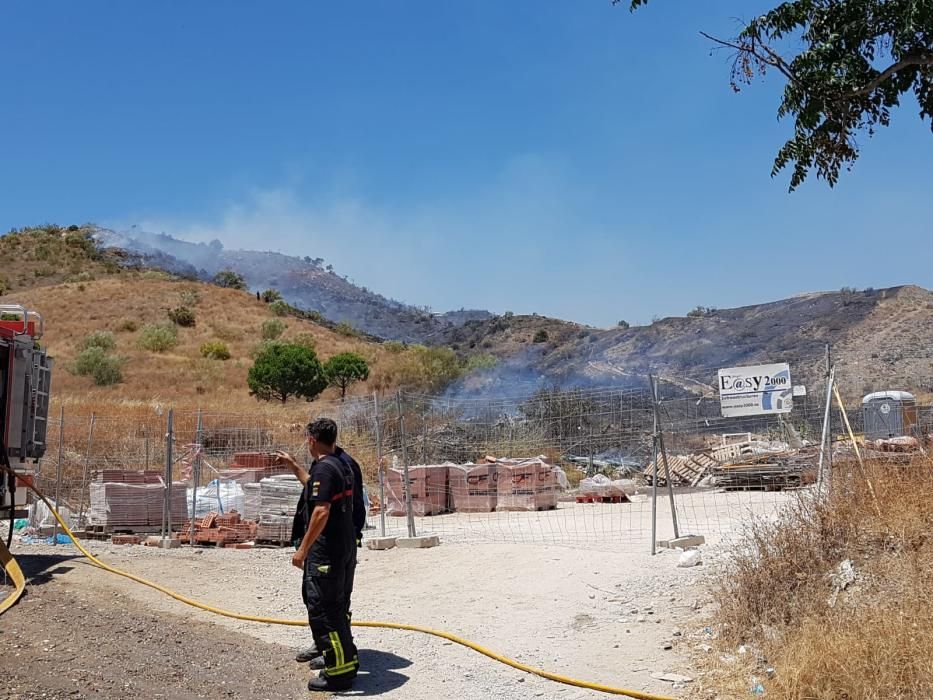 Declarado un incendio forestal en Monte Coronado