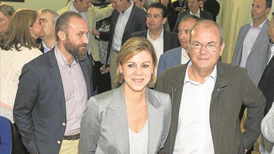 Cospedal: el PP extremeño, ejemplo de dejar gobernar a la lista más votada