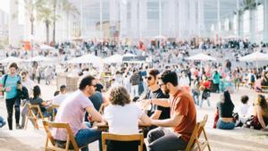 Una edición anterior de All Those Food Market en el Teatre Nacional de Catalunya.