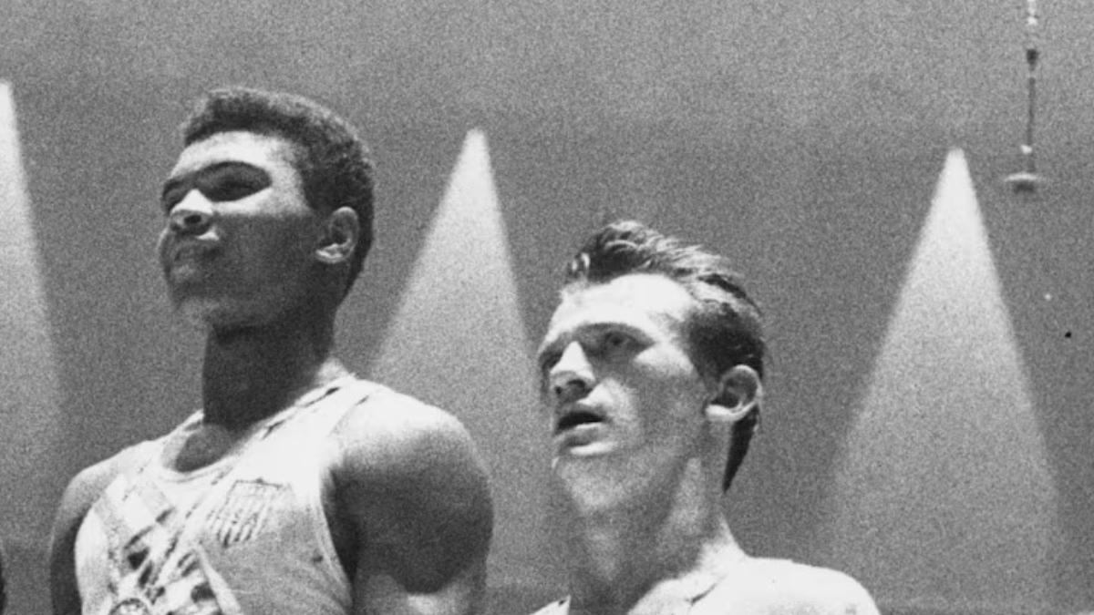 Muhammad Ali era aún Cassius Clay en Roma 1960