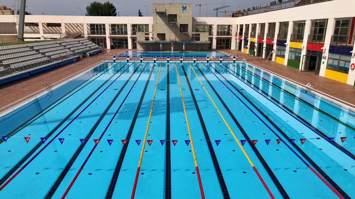 Piscina exterior Son Hugo.