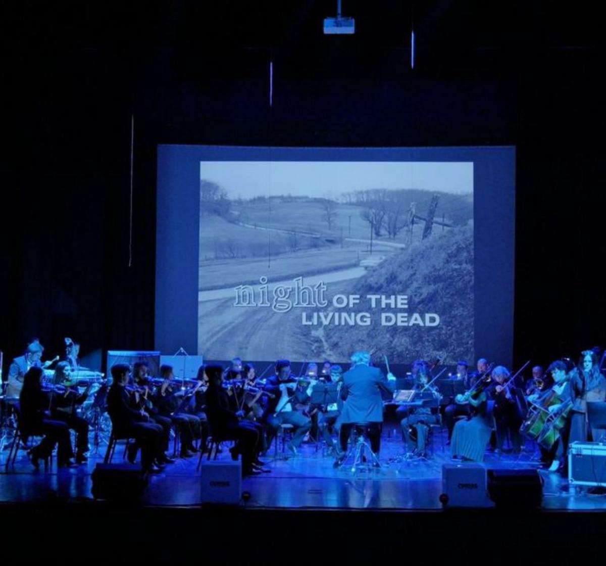 Un momento del concierto de la gala.
