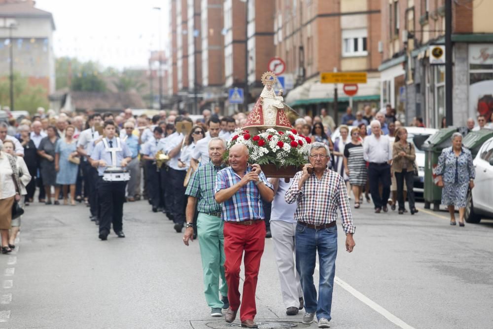 Misa y procesión en Versalles