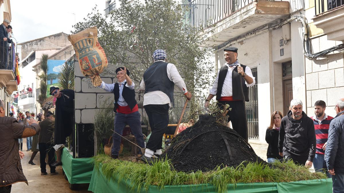 Carroza típica de oficios arroyanos de antaño