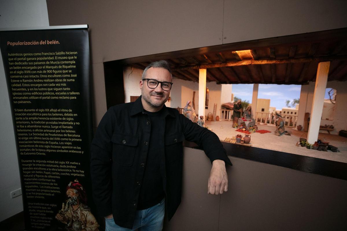 La inauguración del belén de Sant Antoni, en imágenes