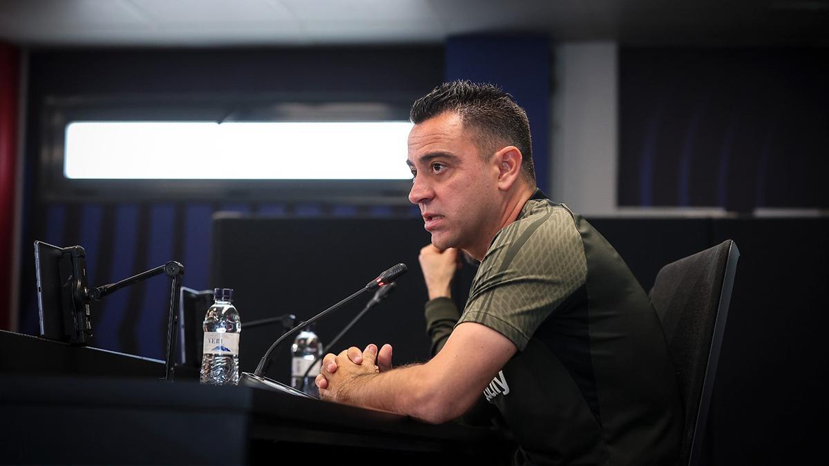 Xavi: No conseguir la segunda plaza sería un paso atrás