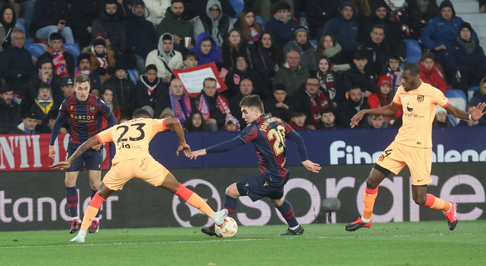 Levante UD - Atlético de Madrid de Copa del Rey