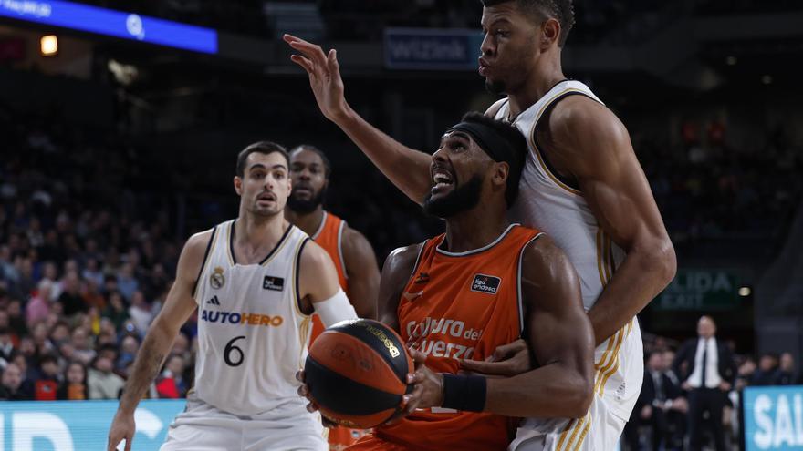 El Valencia BC se estrella contra el muro blanco y sus propios errores (83 - 74)