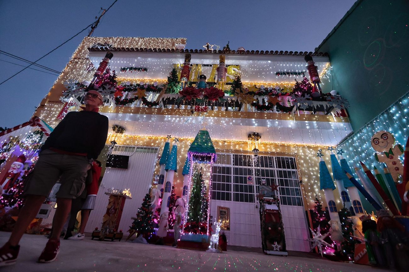 La casa más navideña de Tenerife