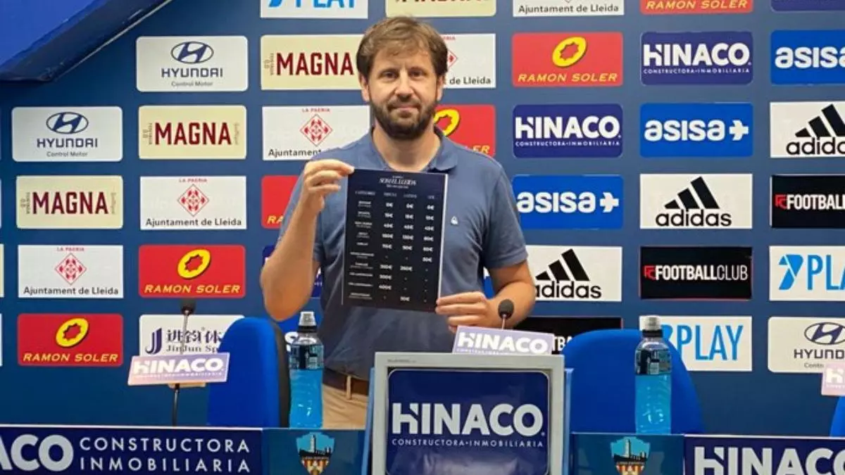 El Lleida presenta la nueva campaña de socios