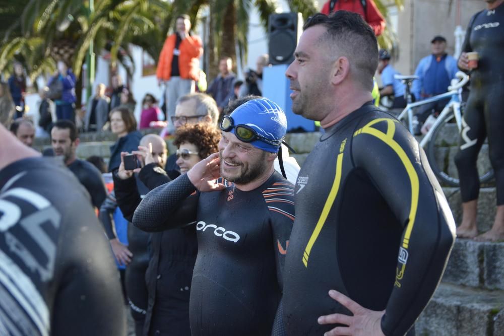 Travesía de los Inocentes en la playa de Santa Cristina