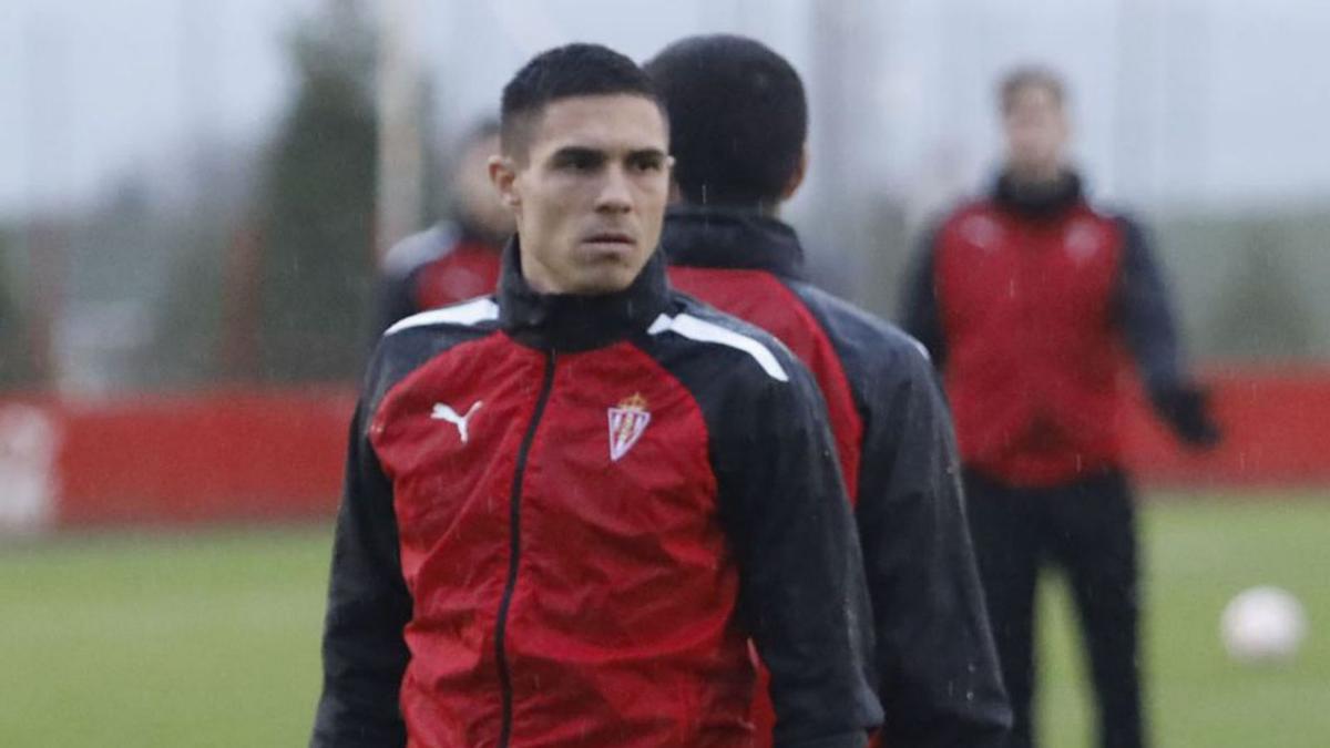 Djuka, durante un entrenamiento. | Marcos León