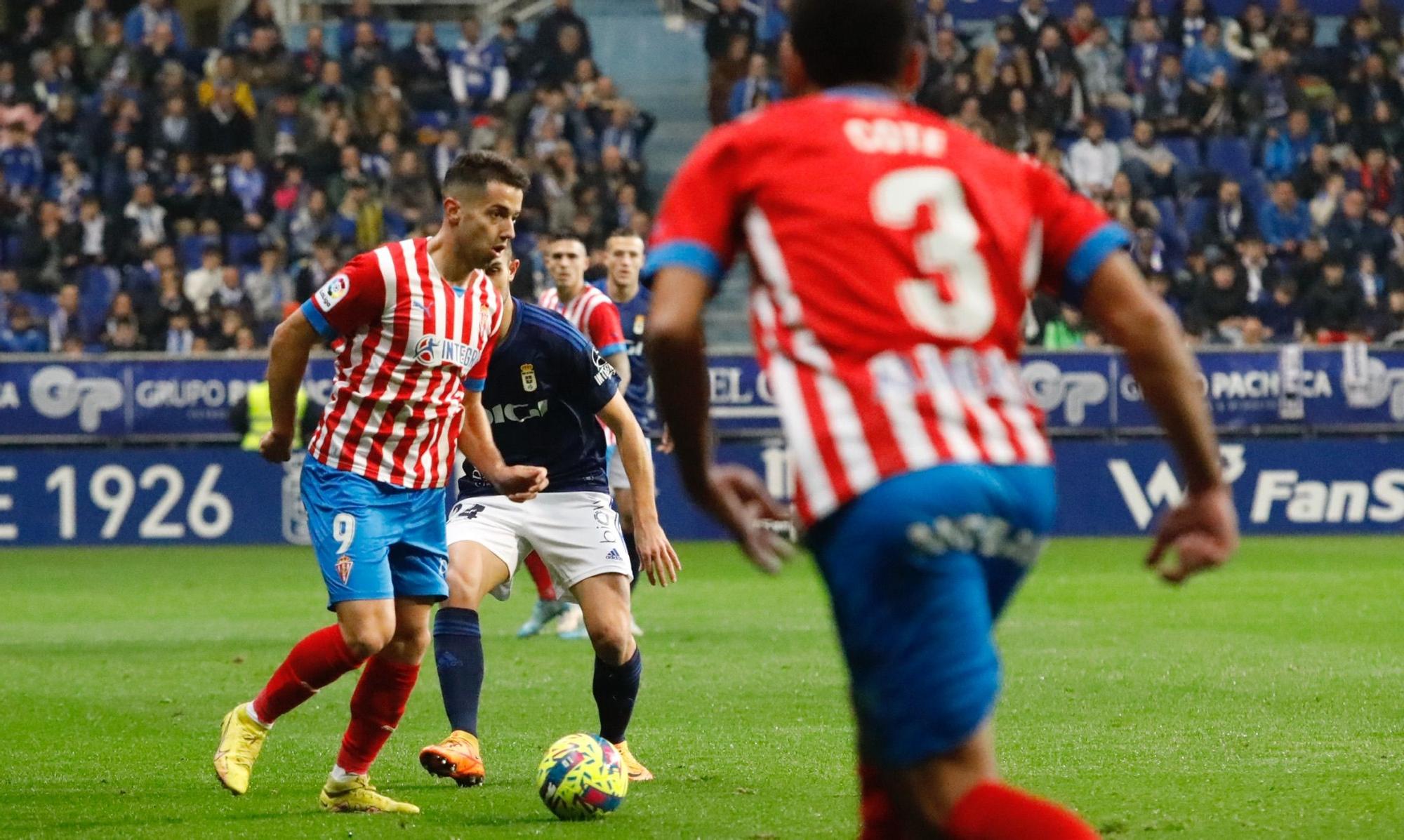 En imágenes: así se vivió el derbi en el Tartiere