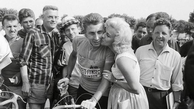 Jacques Anquetil, al costat de Janine, la seva dona. | EL PERIÓDICO