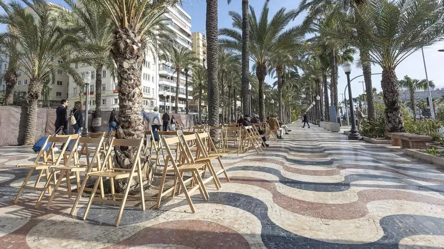 La barraca Racó de Festa se queda en la Explanada de Alicante por decisión judicial