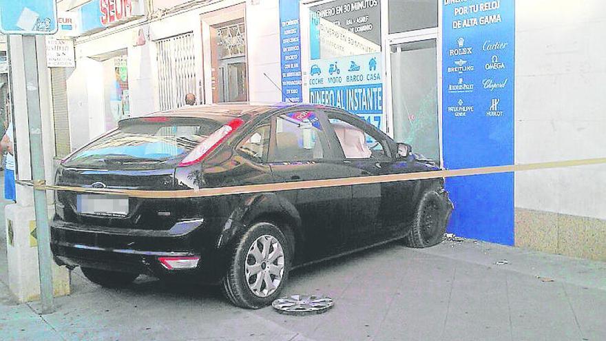 Colisión en la avenida de la Libertad