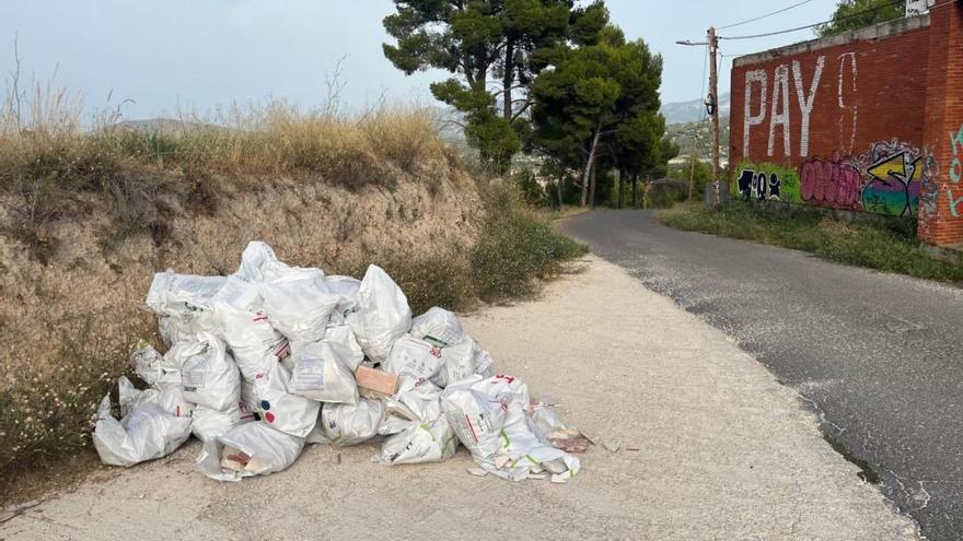 Sanción de 3.000 euros a una constructora por vertidos ilegales de escombros en Alcoy