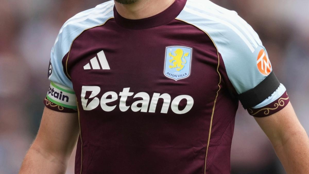 'Betano', la casa de apuestas que patrocina al Aston Villa