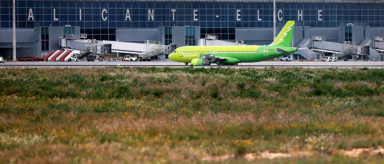 Imagen del aeropuerto Alicante-Elche.