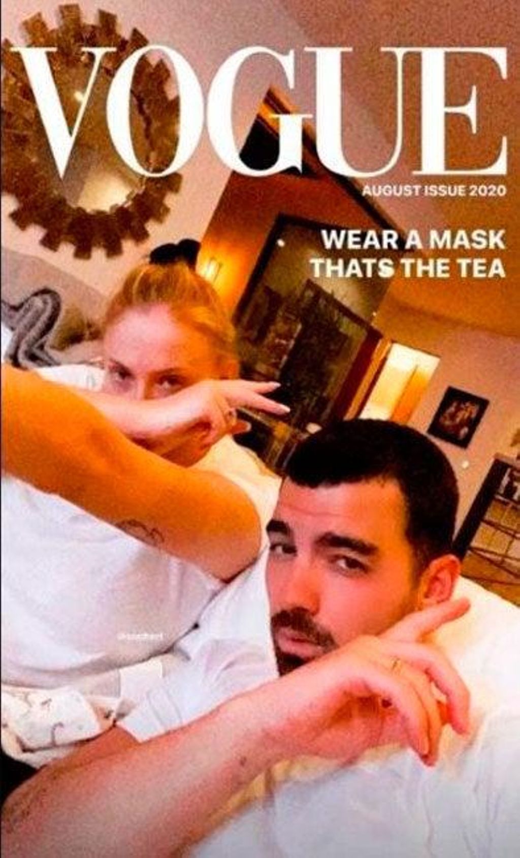Sophie Turner y Joe Jonas, la primera foto familiar