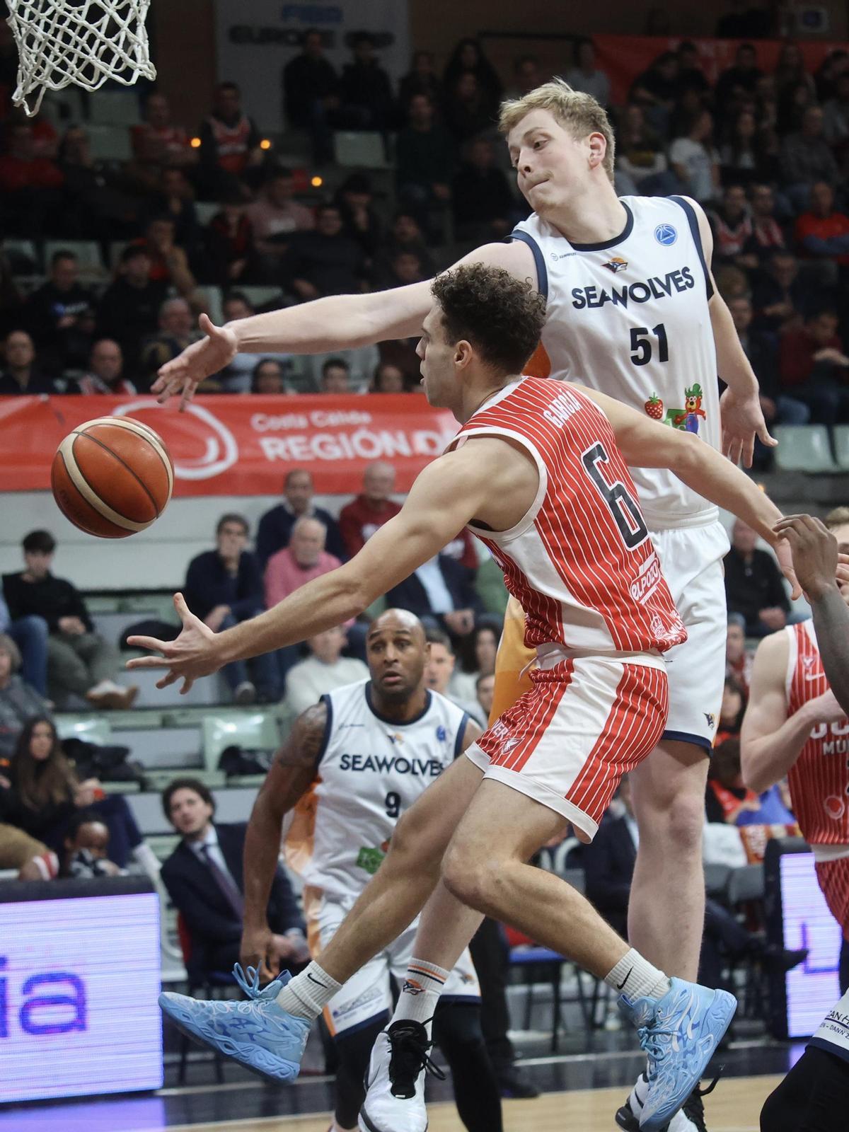 Las imágenes del UCAM Murcia - Rostock Seawolves