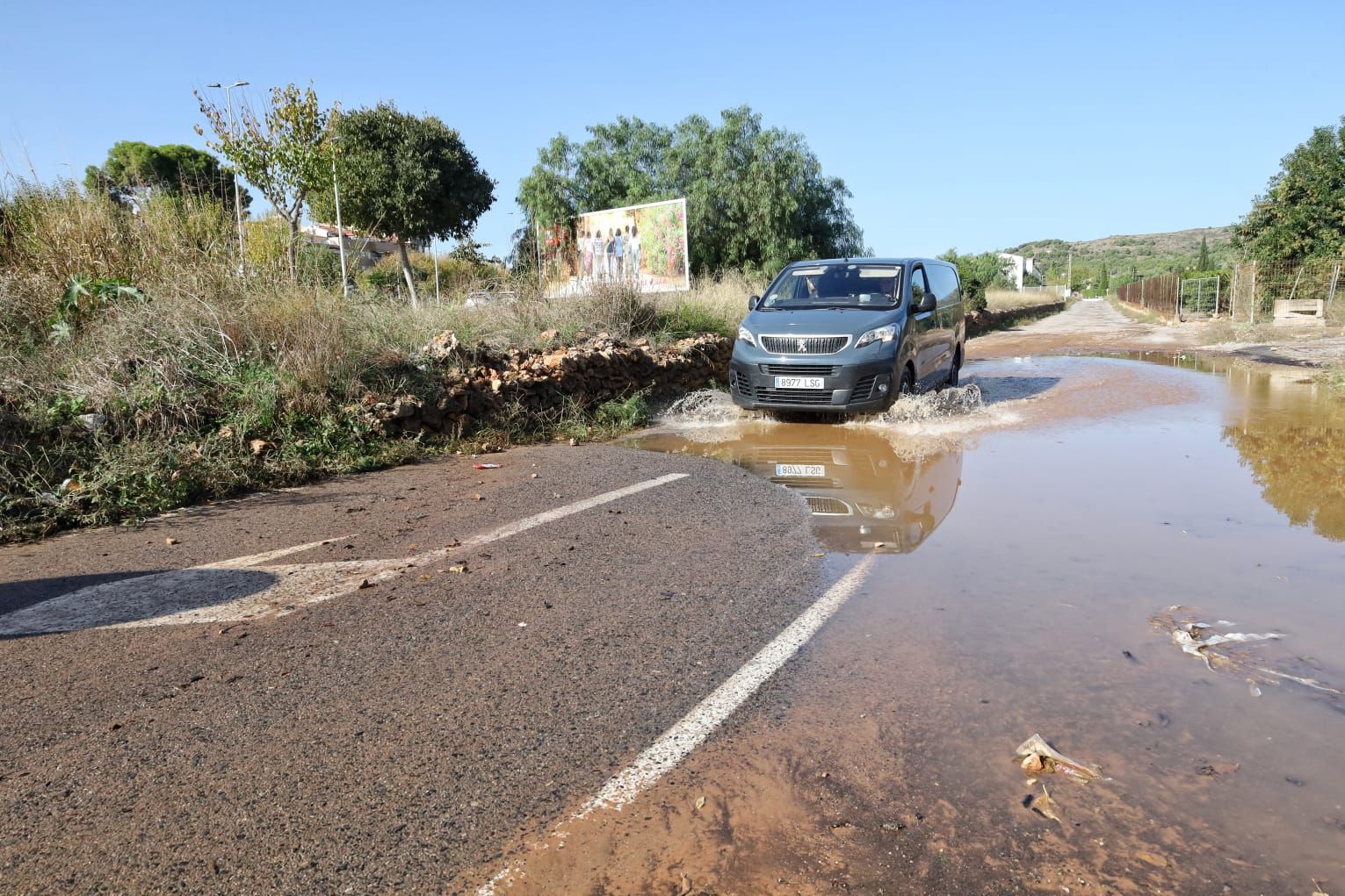 Galería: Los efectos del temporal en los municipios de Castellón