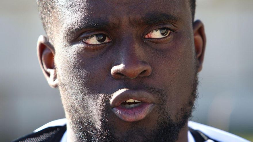 Alfred N&#039;Diaye, durante la entrevista.