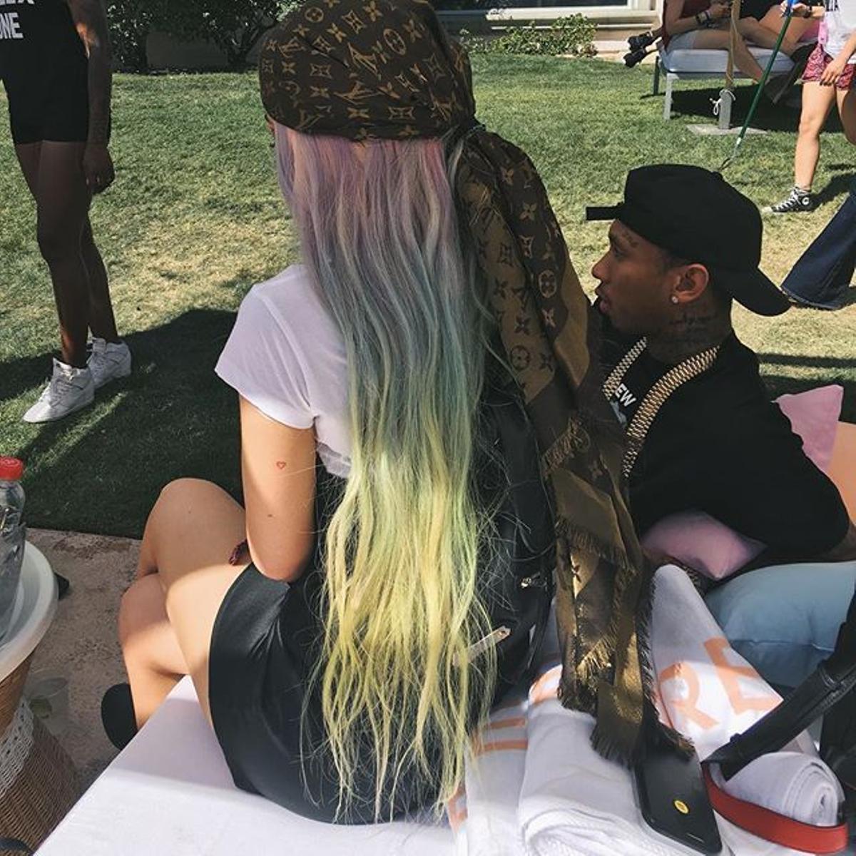 Kylie Jenner y su pelo de sirena