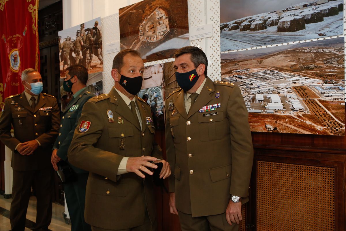 'Misión Líbano', una exposición fotográfica en la Subdelegación de Defensa