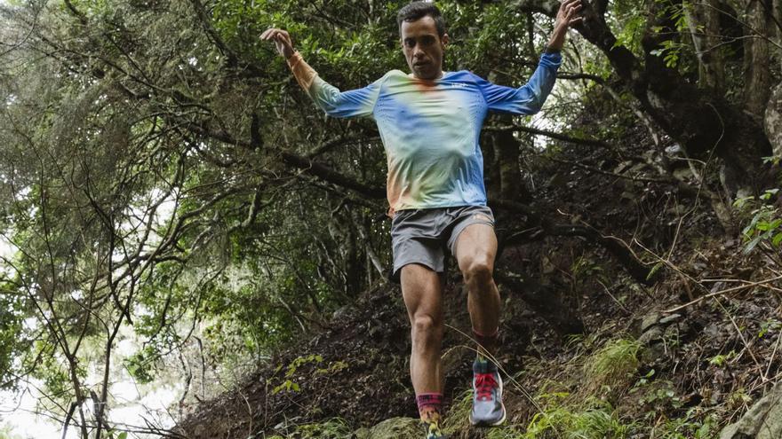 El atleta gomero Cristofer Clemente.