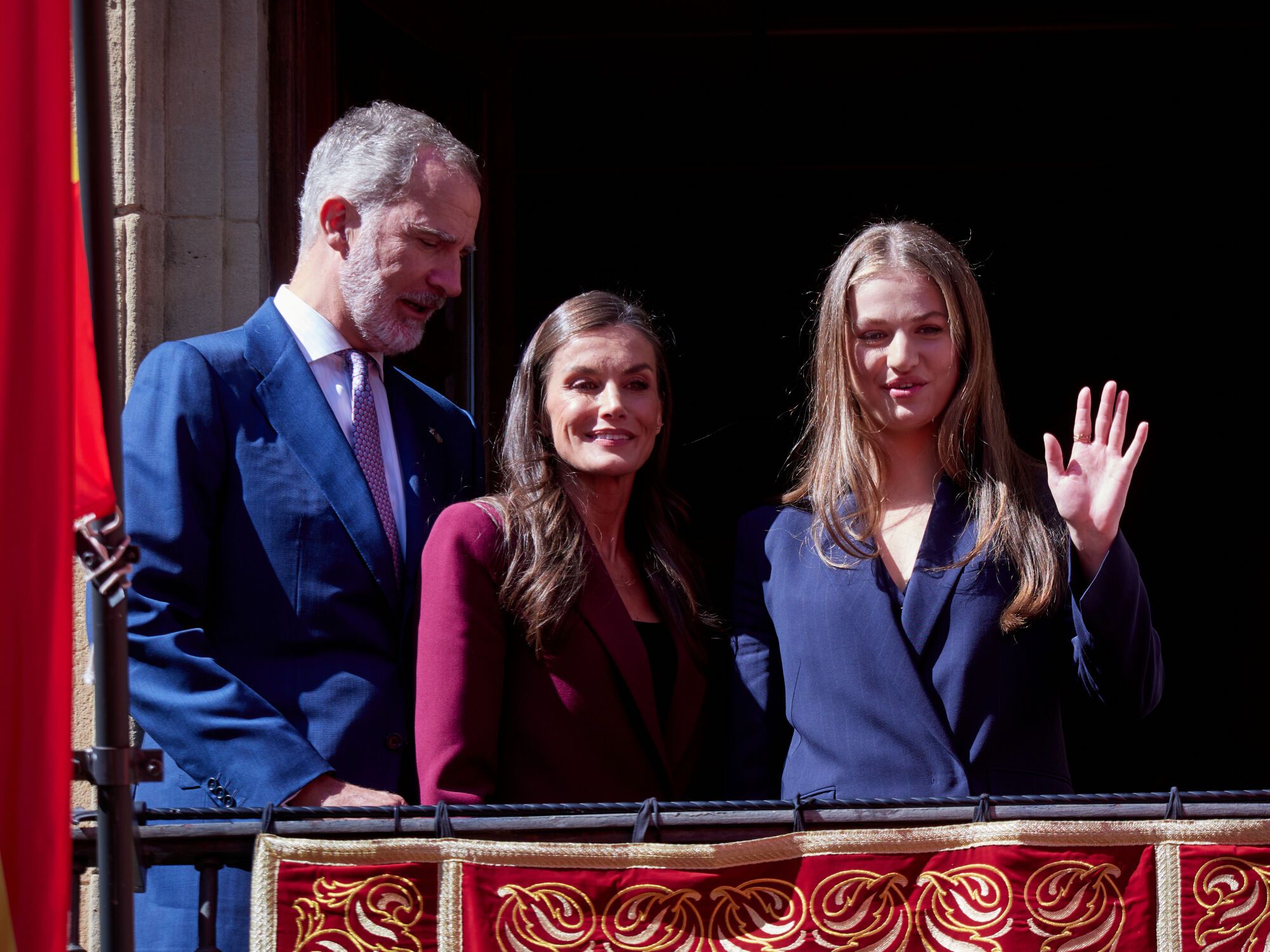 EN IMÁGENES: Leonor se da un baño de multitudes en su estreno como Princesa de Viana