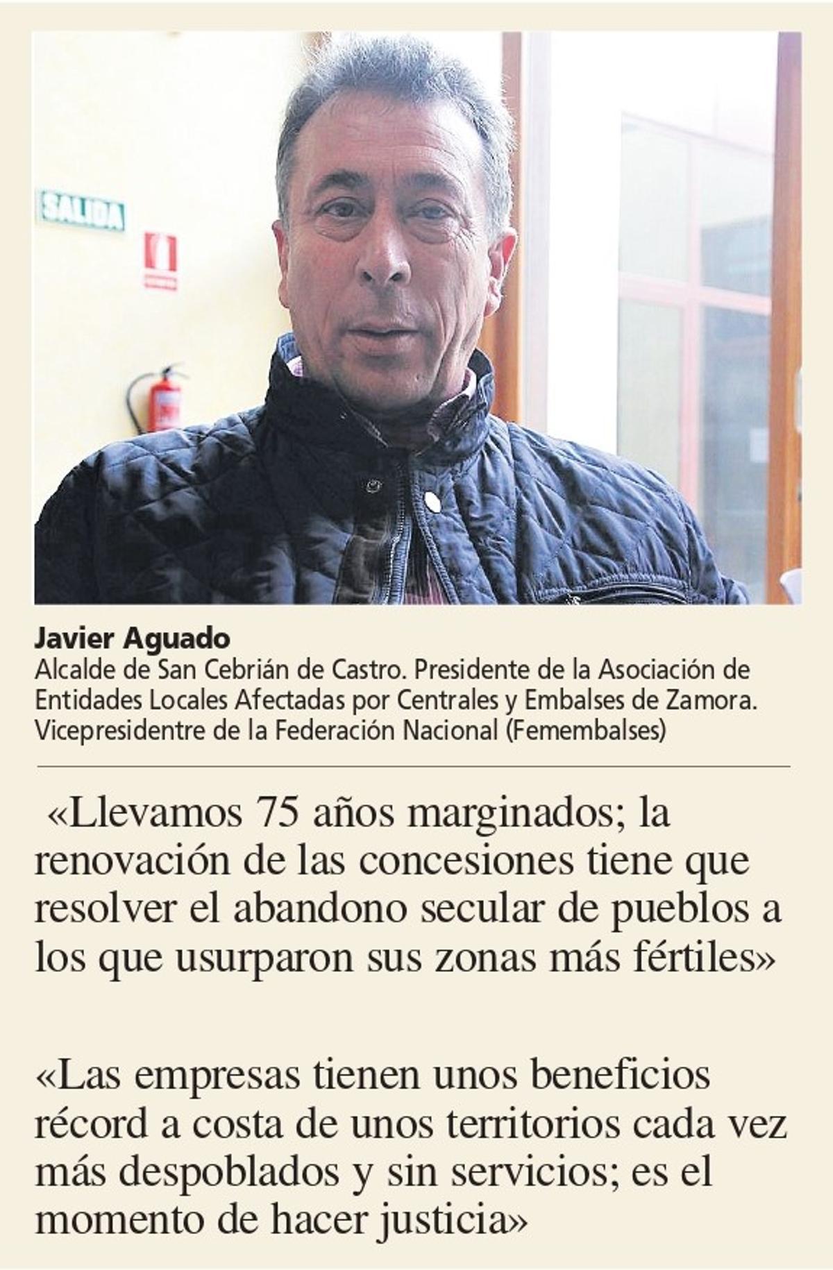 Declaraciones de Javier Aguado