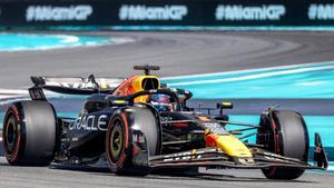 Max Verstappen, al volante del Red Bull en Miami