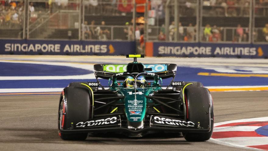 Alonso partiá séptimo en Singapur.