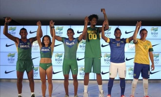 Uniforme de Brasil para los Juegos Olímpicos de Londres 2012