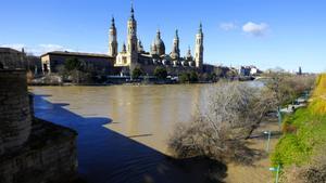 Crecida del rio Ebro